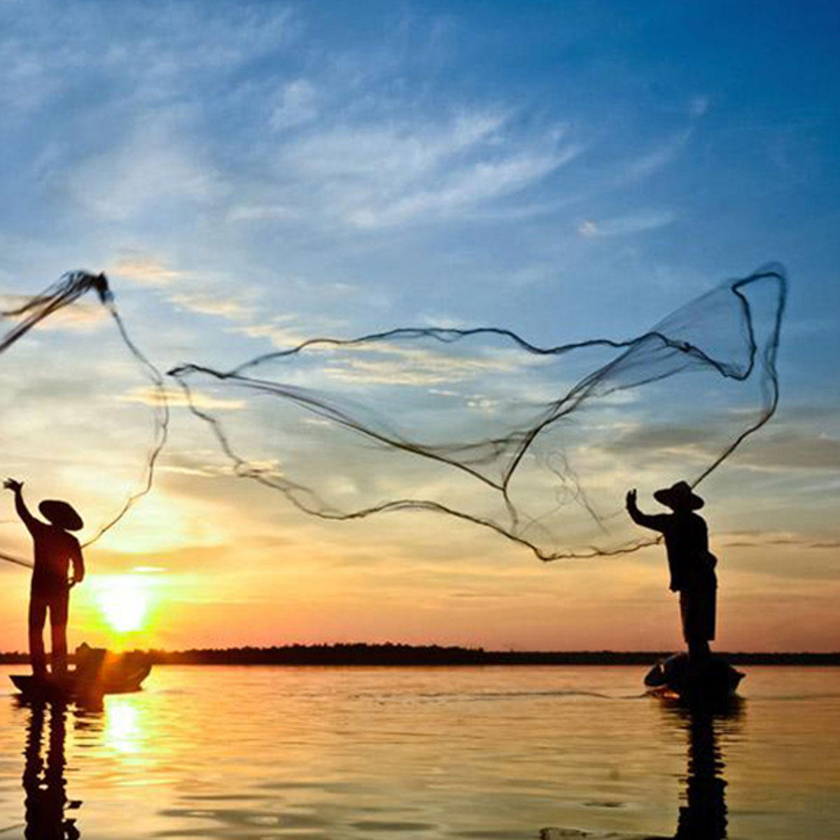 10 Feet Cast Net Saltwater Clear Bait Cast Fishing Net