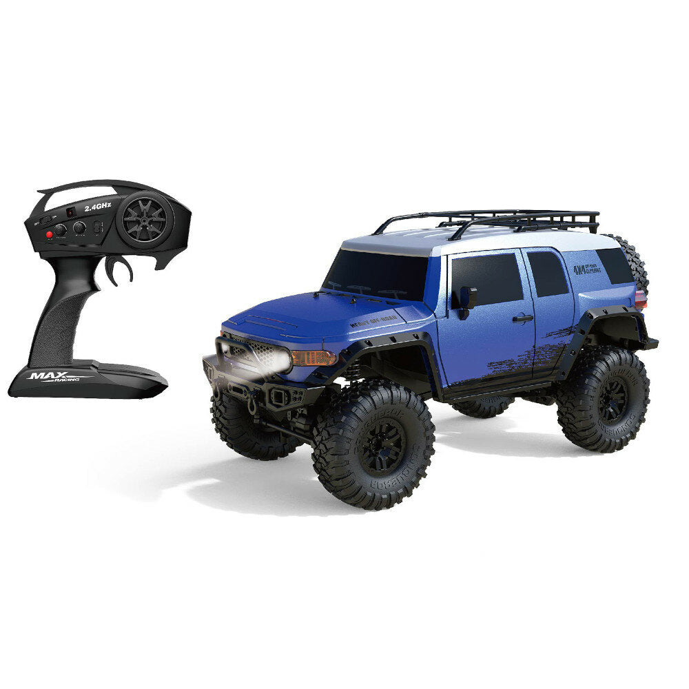 1/10 2.4G 4WD RC Car Full Proportional Rock Crawler Pickup Off-Road Truck Vehicles Toys