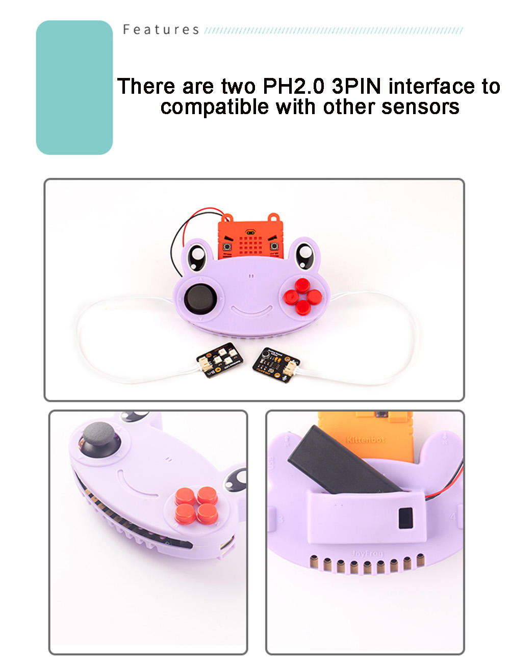 Control Stick IR Remote Controller Compatible Micro:bit Scratch 1.3/2.0/3.0 Kittenblock