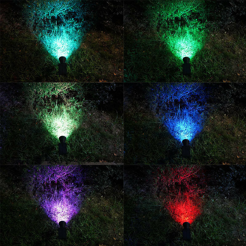 7LED Garden Lawn Light Outdoor LED Spike Lamp Bulbs Path Landscape Waterproof Spotlight