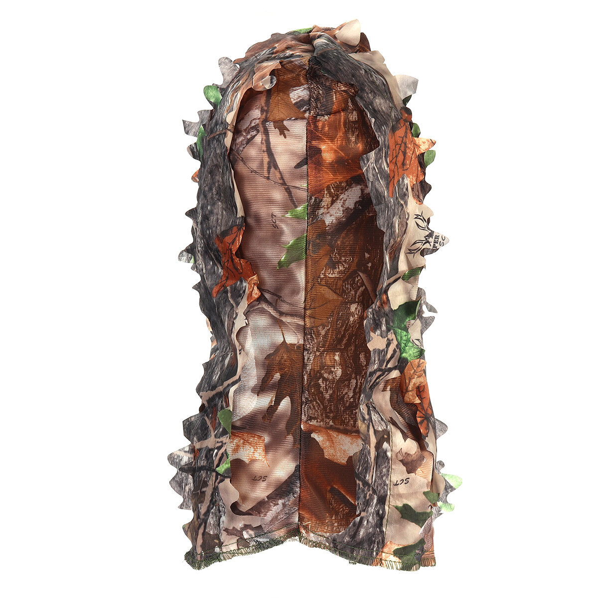 3D Leaf Camouflage Tree Full Face Mask Hood Hunting Hat Mask Army Military