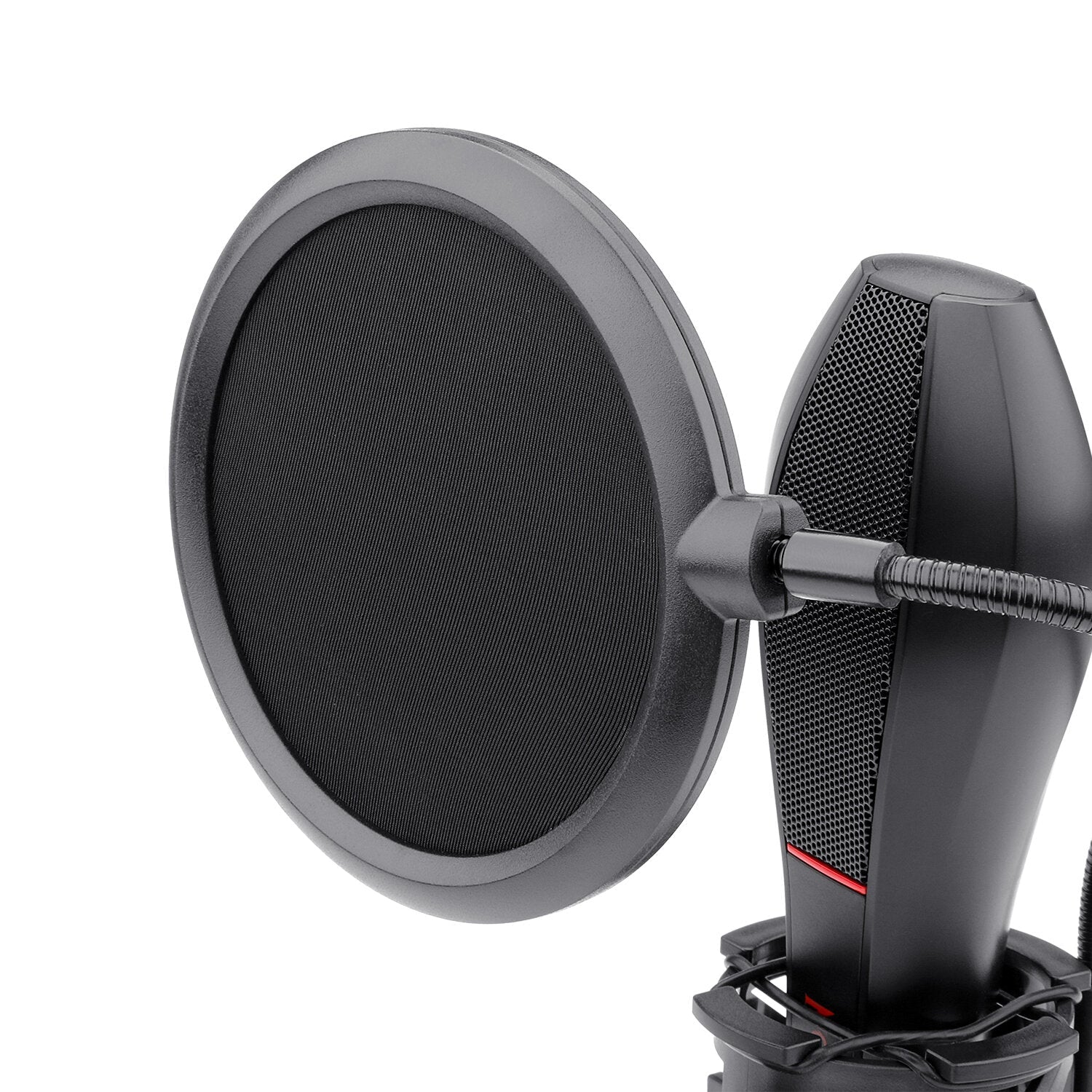 USB Condenser Recording Microphone Omnidirectional Studio Vocals Voice Mic with Tripod for Computer