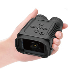 4K Mini Night Vision Goggles, Infrared Binoculars, 2.4" Screen, 8X Zoom, 7 IR Levels, 32GB Card