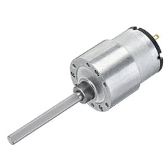 DC 12V Gear Motor 107RPM Geared Reducer Motor 6MM 50D Long Shaft Motor