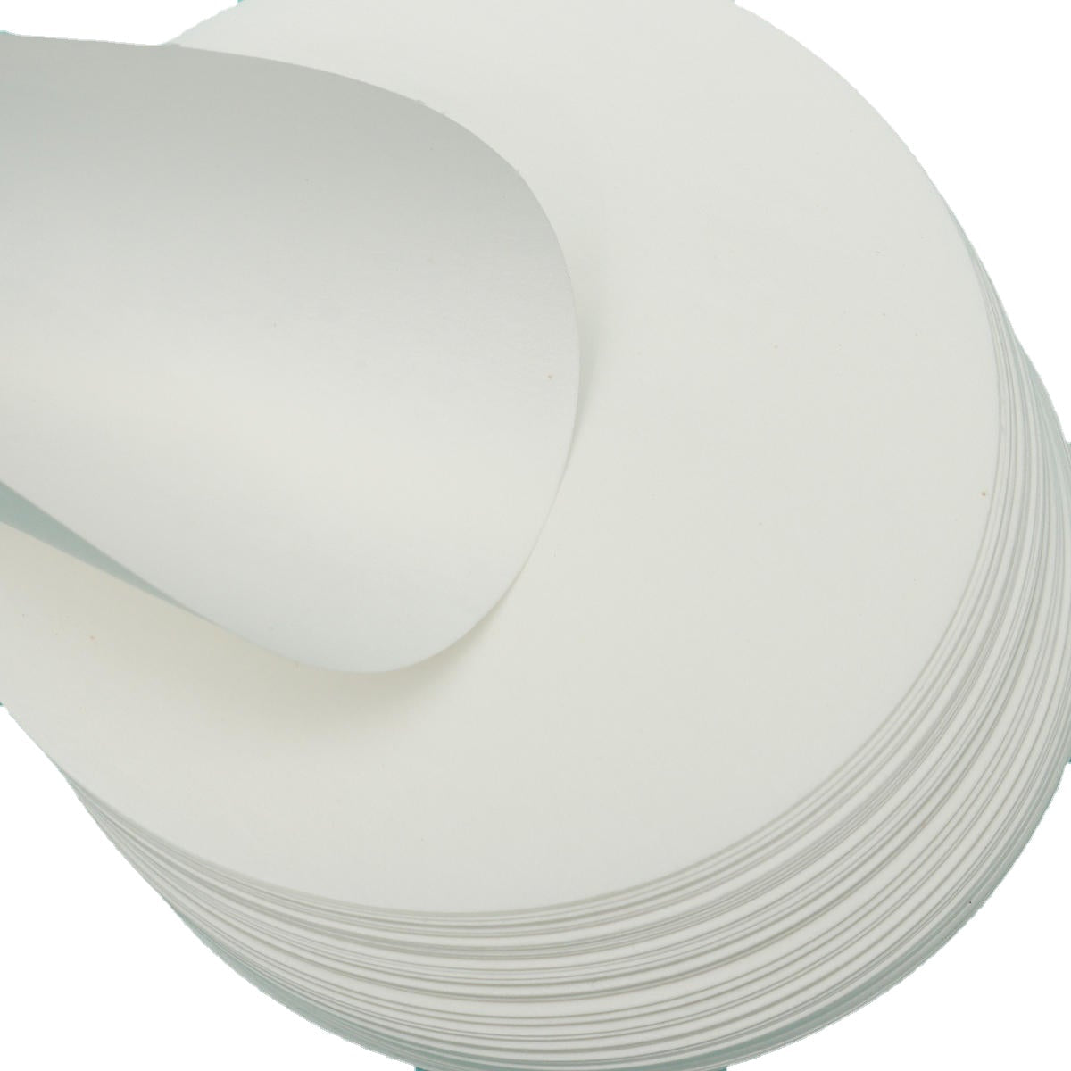 100Pcs/Set 7/9/11/12.5/15/18cm Qualitative Filter Paper Circular Funnel Sheet Slow Speed 10-15um