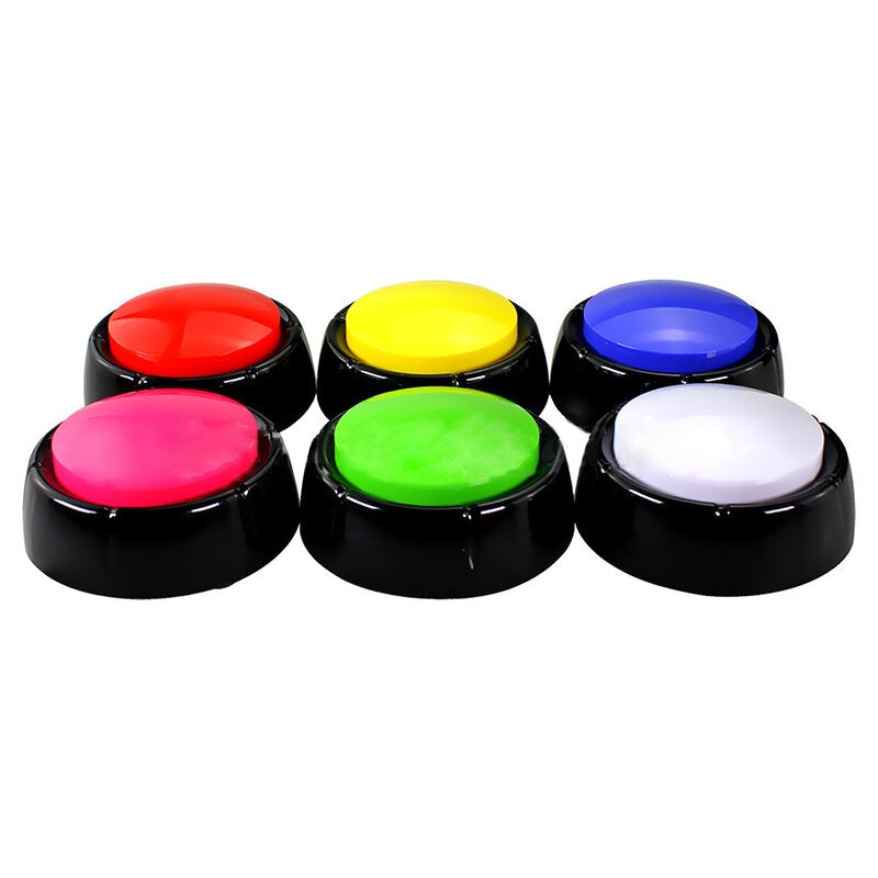 ABS Puzzle Pet Communication Button Environmental Protection Ringging Tone