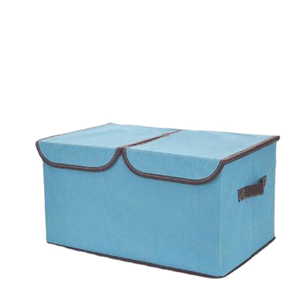 Large Double Cover Clothes Separate Storage Box Toy Storage Case Underwear Container Clothes Storage Bag