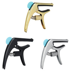 Guitar Capo Guitar Pickup Electric Guitar Capo For Acoustic Guitar Bass Ukulele Clamp Capo Gold Black Parts Accessories