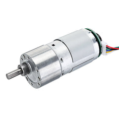 DC 6V 55RPM Gear Reducer Motor with Encoder Geared Reduction Motor