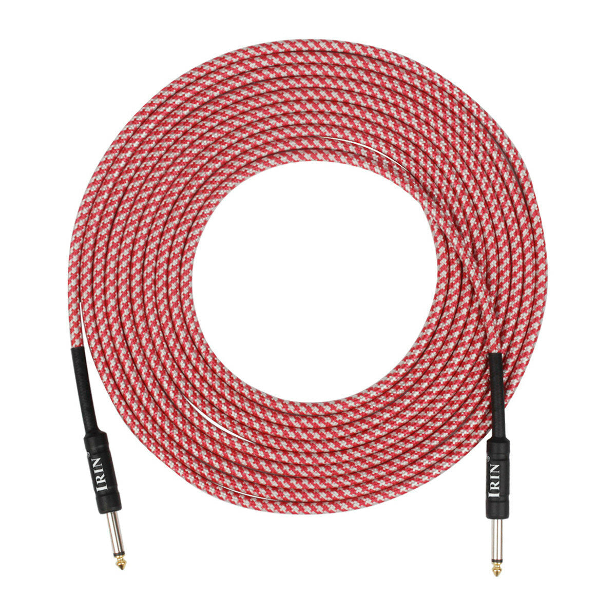 6 Meter Durable Guitar Cable for Electric Guitar Amplifier 6.35mm Cable Cord