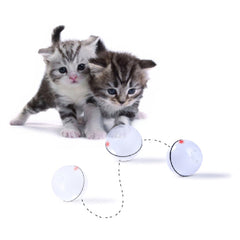 Cat Toy USB Cat Laser Toy Pet Supplies LED Flash Rolling Ball Cat Toy Glowing Ball for Pet Cat Toy