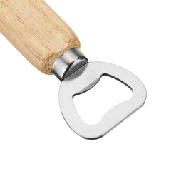 Wooden Handle Bottle Opener Soft Handle Smooth Opening Tool