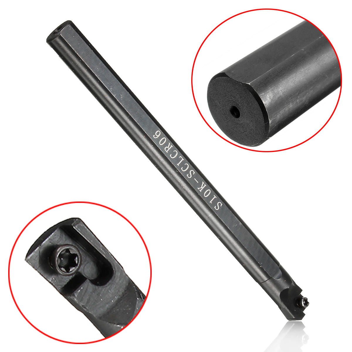 S06K/S07K/S08K/S10K/S12M-SCLCR06 Lathe Turning Tool Holder Boring Bar For CCMT