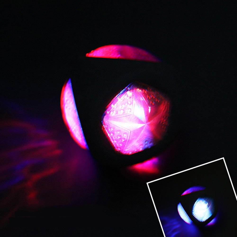 Luminous Dog Toy Durable Bouncy Balls Rubber Bouncy Dog Chewing Ball Dog Training Pet Toys