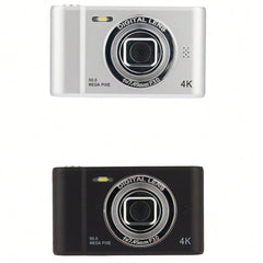 Vintage HD Digital Camera, Portable Travel & Home Use, Mini Dual Front & Rear Selfie Camera