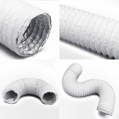 Portable Air Conditioner Exhaust Hose Tube 6 Inch Diameter 79 Inch Length Vent Hose