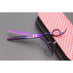 Multicolor Professional Pet Dog Scissors Stainless Steel Thinning Cutting Shears Cats Dogs Grooming Scissors Hair Trimming Tools