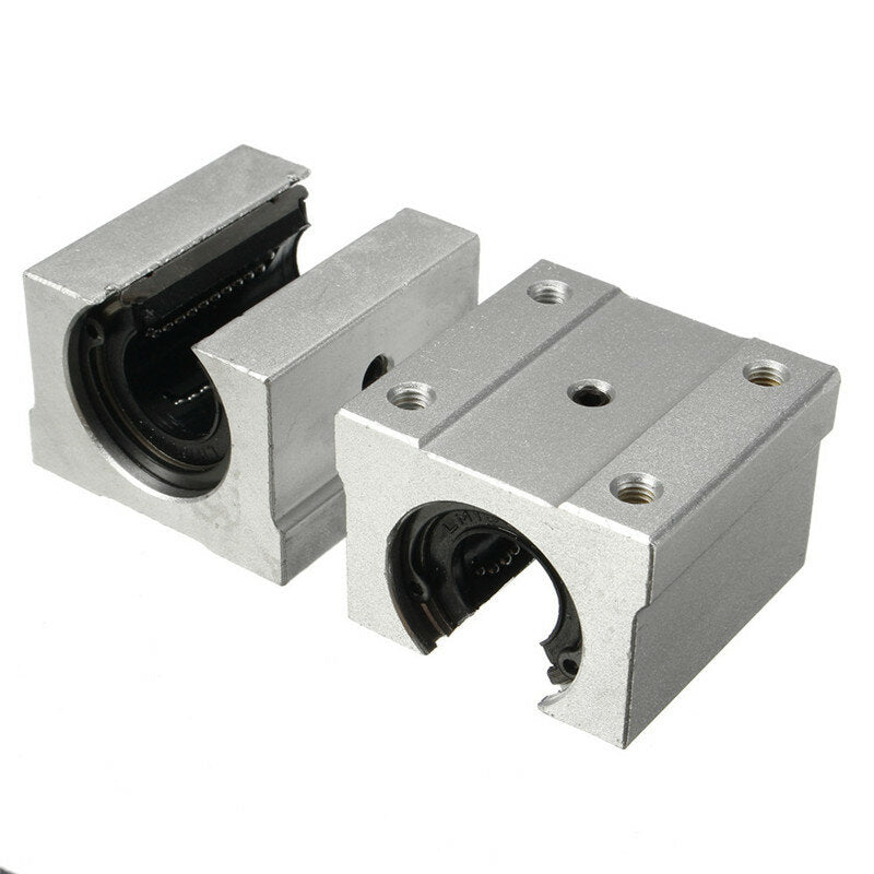 100-1000mm Linear Rail Optical Axis Guide with 2pcs SBR12UU Bearing Blocks CNC Parts