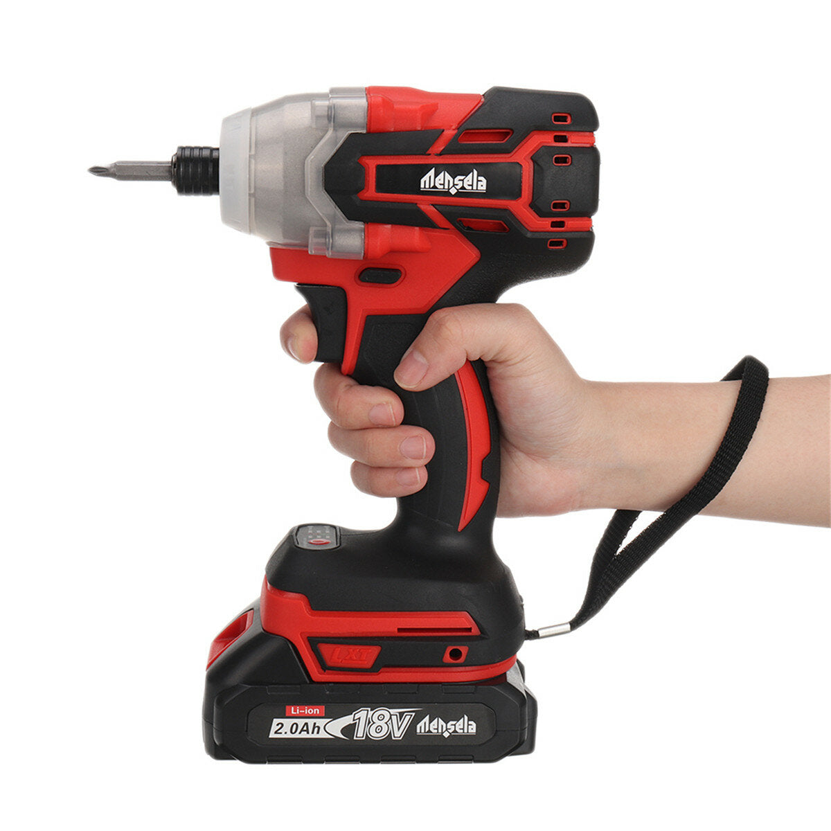 3500RPM 3 Speed Cordless Electric Screwdriver without Battery and 6 Screwdriver Bits and 4 Metal Sleeves