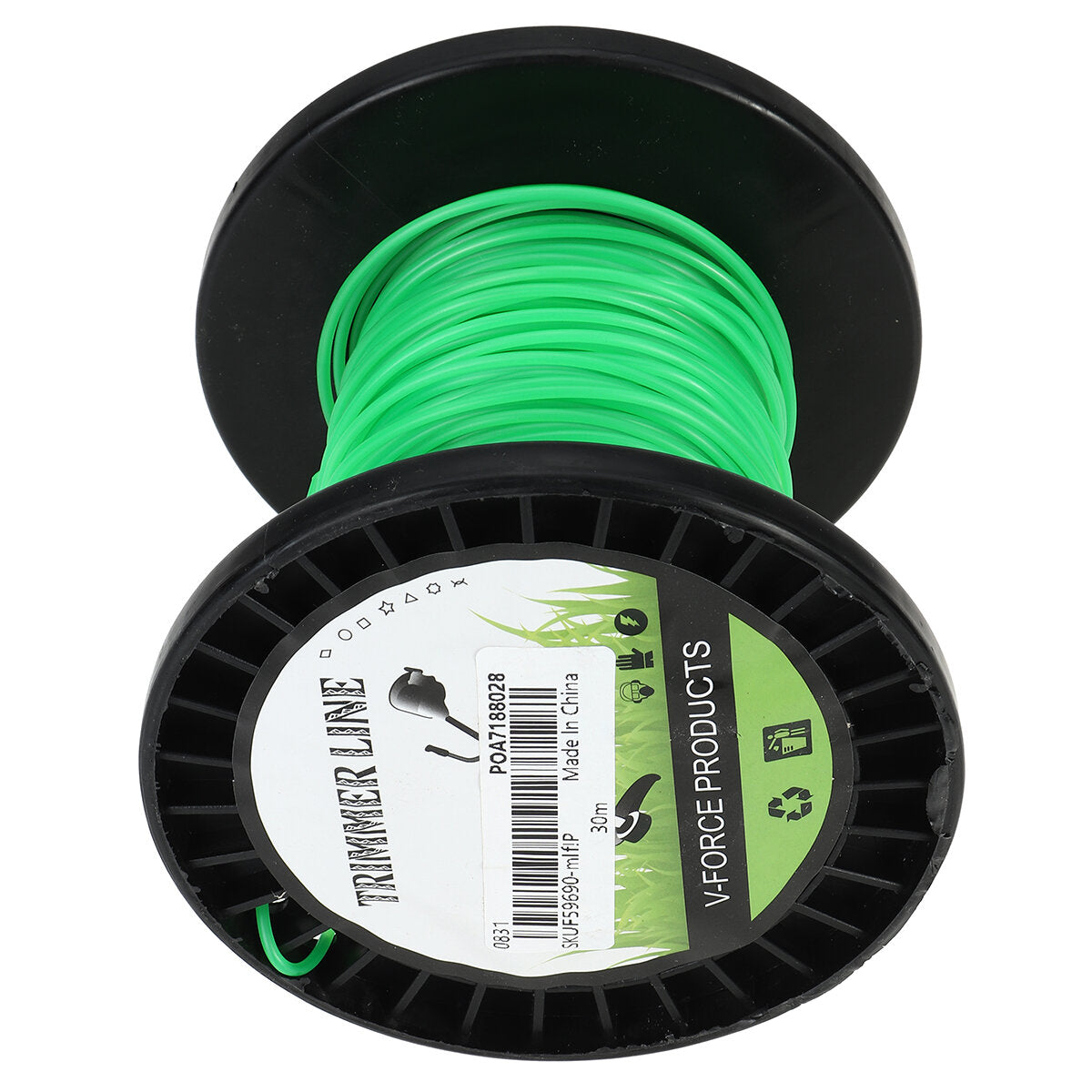 2mm 30/50/100/372m Nylon Round Trimmer Strimmer Line Brushcutter Cord Rope