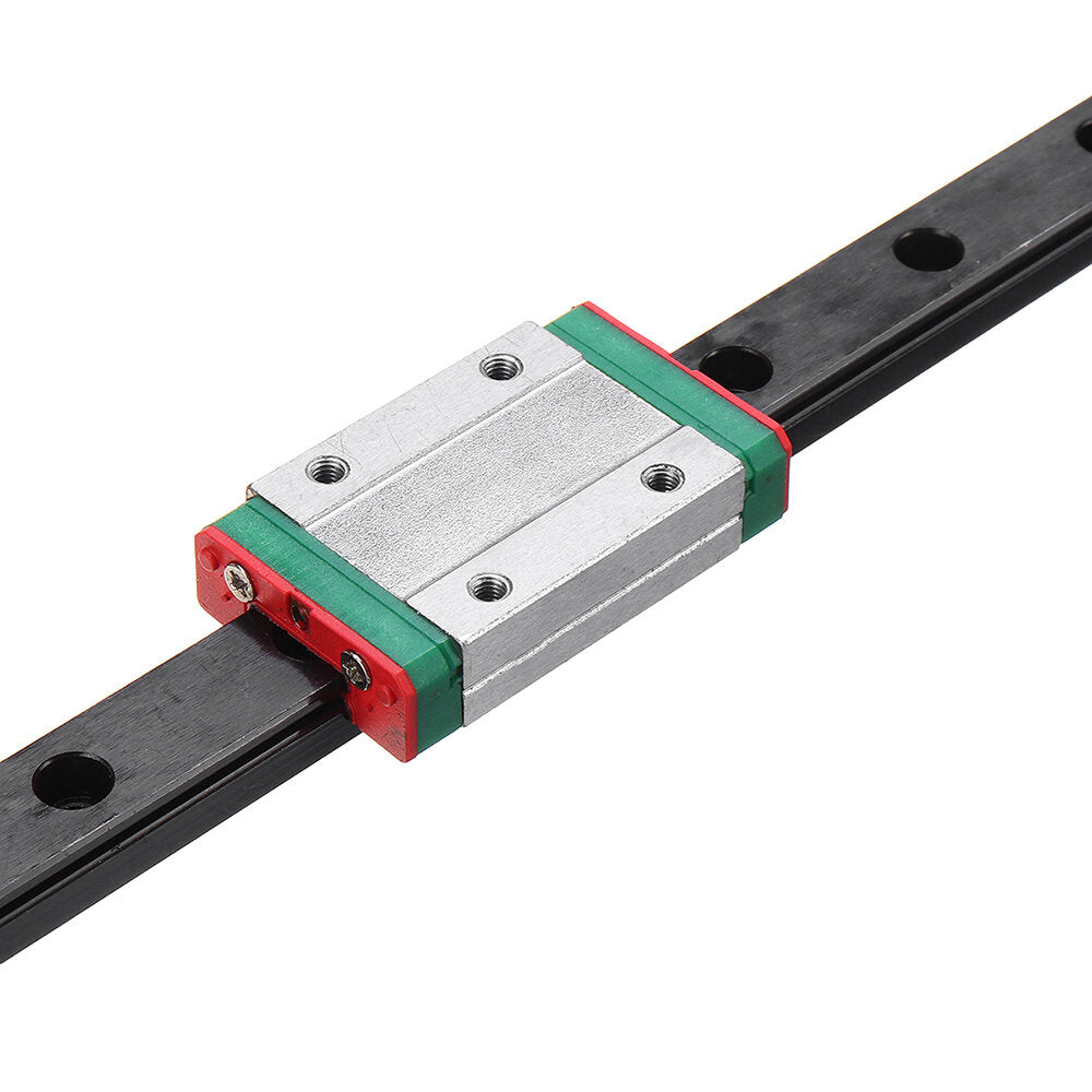 100-1000mm Black Oxide Linear Rail Guide with MGN12H Linear Sliding Guide Block CNC Parts