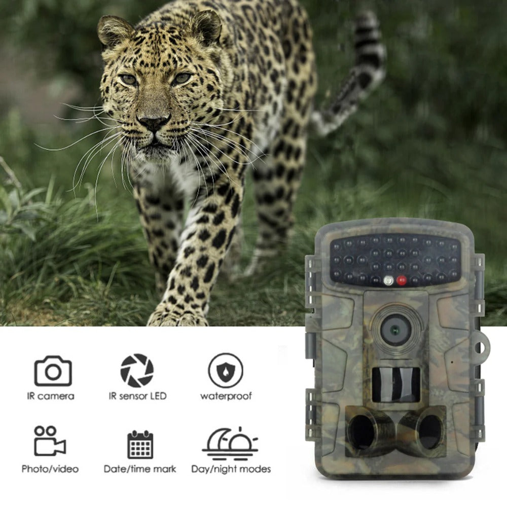20MP HD 1080P 0.2s Trigger Time Waterproof IP65 IR Night Vision Hunting Camera Trail Camera Outdoor Wildlife Monitoring Home Security Surveillance