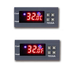 Digital Temperature Switch Controller 30A High-Power Display Heating Cooling NTC Sensor Temp Control Thermostat for Freezer Fridge Hatching