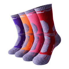 1 Pair Cotton Outdoor Mountaineering Hiking Sock Thicken Winter Keep Warm Sport Socks For Men Women Ski Fishing Gym