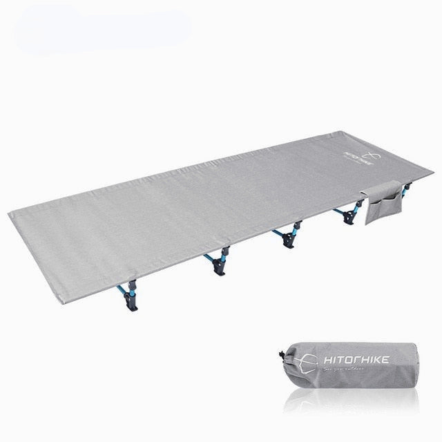 Ultralight Folding bed Camping Cot Bed Portable Compact for Outdoor Travel Base Camp Hiking Mountaineering Camping Cot Bed