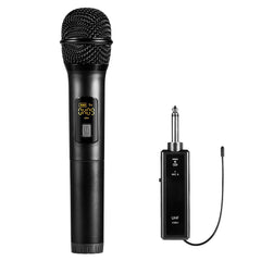 Professional Microphone UHF Wireless Lightweight with Receptor Various Frequency 10 Channel