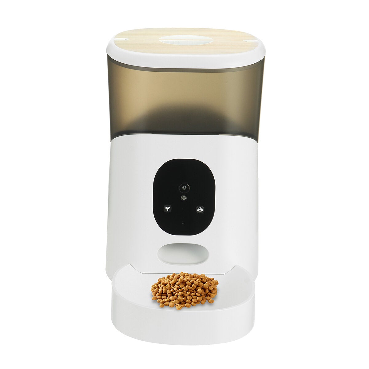 5L Pet Feeder Wi-Fi Remote Control Voice Control Cat Dog Feeder with Dual Power Design