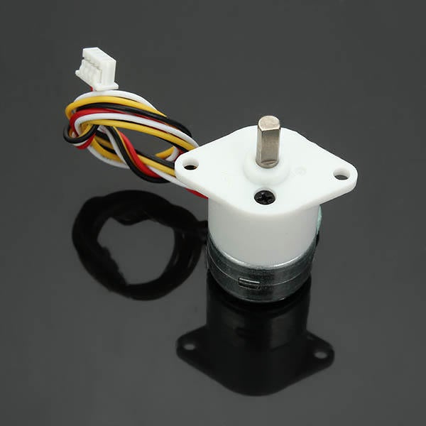 DC 5V 2 Phase 4 Wire Miniature Stepper Gear Box Motor