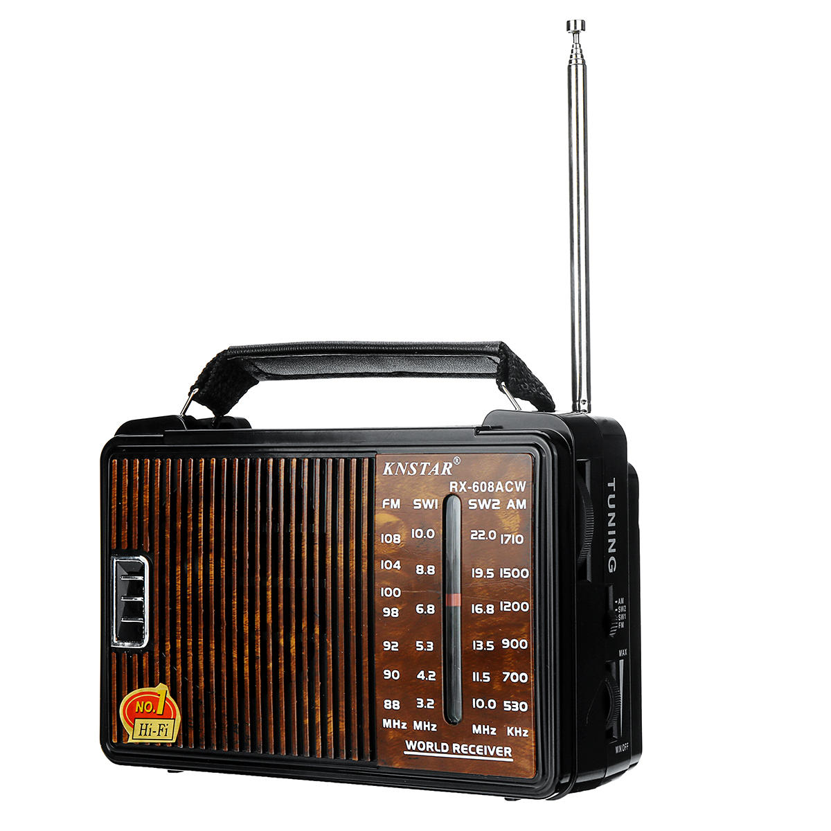 DC 3V Portable FM AM SW1 SW2 Radio 4 Band Gift for Old People