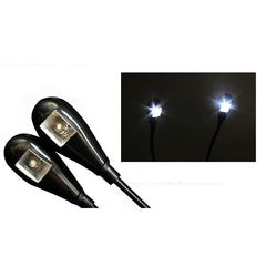 Mini Energy Saving LED Double Fishing Lights Portable Clip Lamp Bait Light Night Fishing