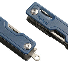 10-in-1 Folding Multi-functional EDC Knife Mini Holder Card Pin Bottle Opener Scissors ABS Portable Fruit Knife Outdoor Survival Tools