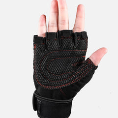 1 Pair Neoprene Sports Weight Lifting Gloves Anti-slip Half Fingers Fitness Exercise Glove