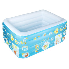 4-Layer Inflatable Swimming Pool Baby Bathtub With 19Pcs Accessories