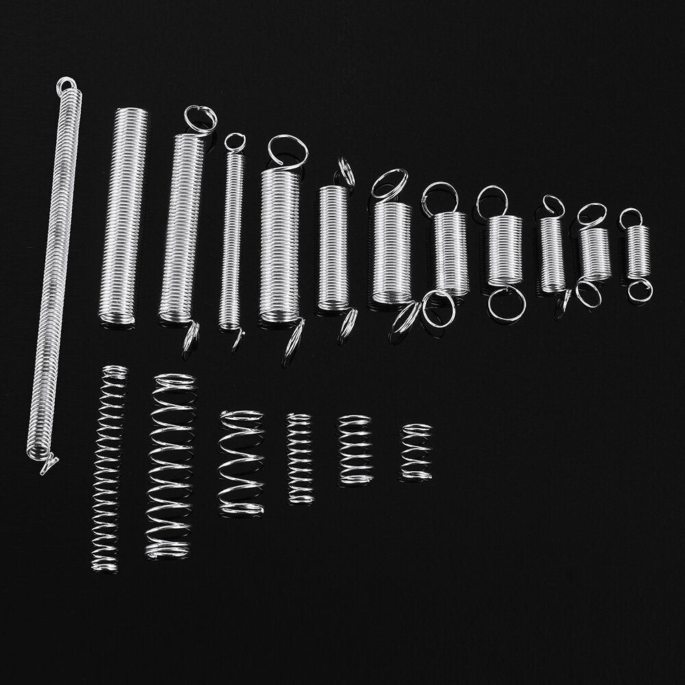 200Pcs Steel Springs Electrical Drum Extension Tension Spring Exerciser Pressure Suit