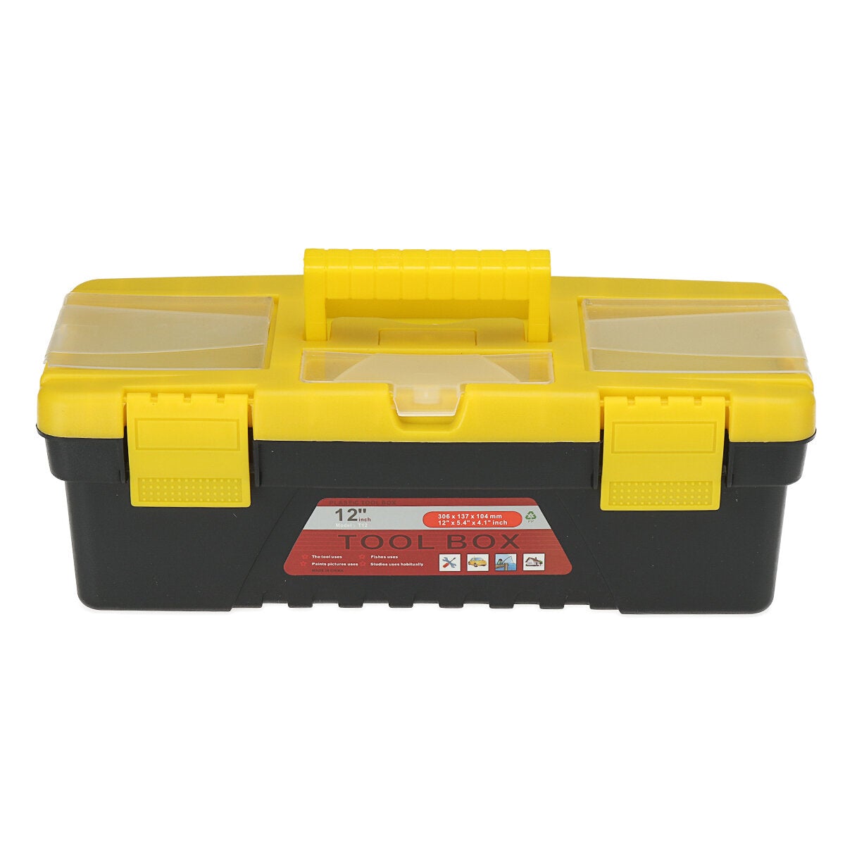 Multi-Function Toolbox Maintenance Hardware Storage Box Repair Tool Box Case