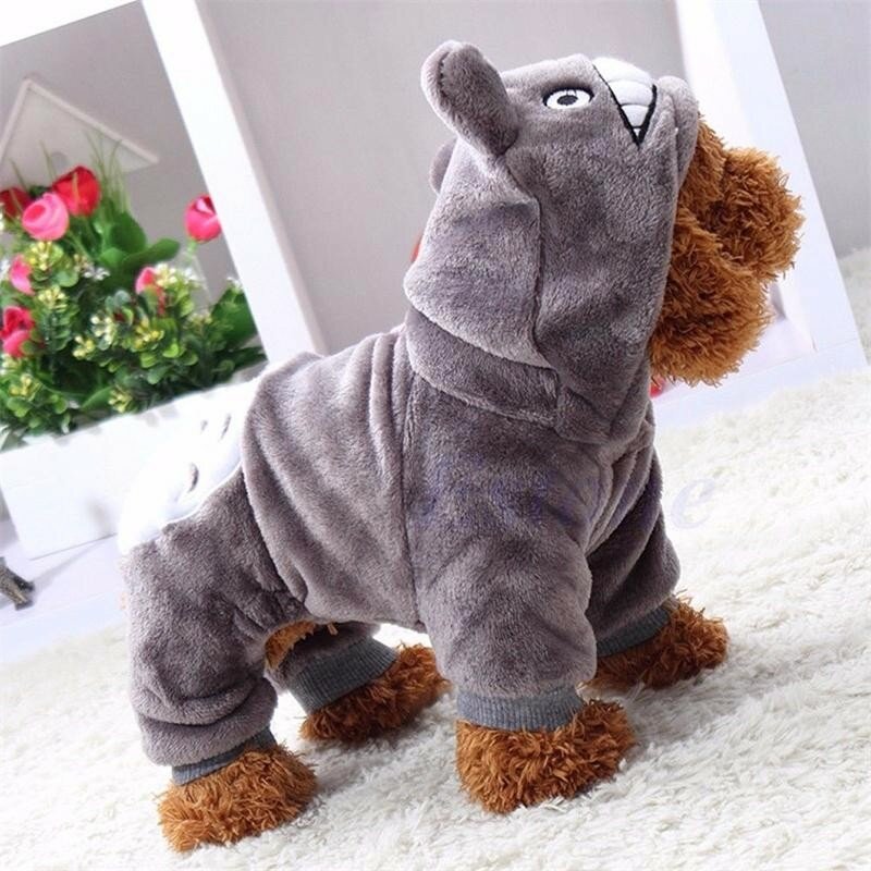 Dog Clothes Durable Soft for Puppy Supplies Washable Costume Overalls Clothing Coat Jacket Pet Suit