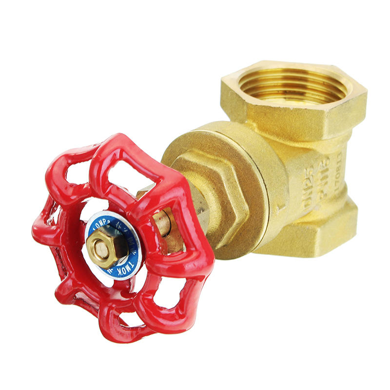 1/2" 3/4" 1" Brass Manual Gate Valves G Female Thread Water Flow Valve