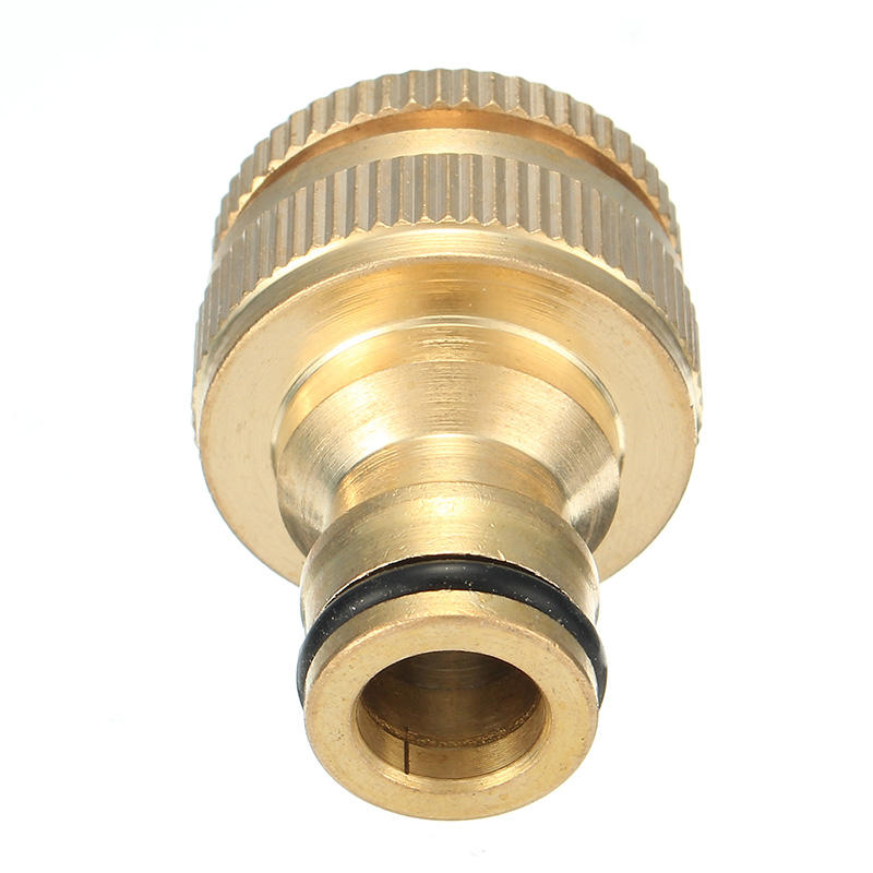 1/2 & 3/4 Inch Brass Faucet Adapter Female Washing Machine Water Tap Hose Quick Connector