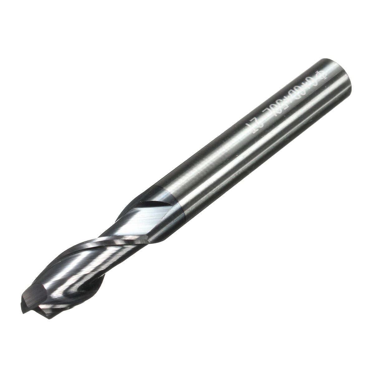 2-12mm Solid Carbide Milling Cutter 2 Flute Slot Drills 2/3/4/6/8/10/12mm Milling Cutter CNC Tool