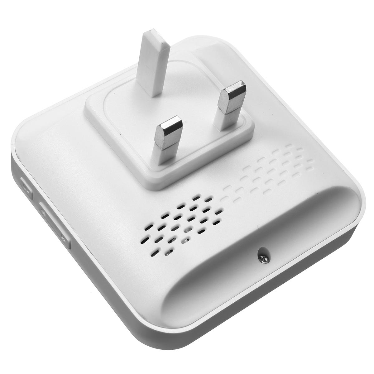 Home House 4 Volume Wireless Doorbell Chime 2 Plugin Receiver with 1 Transmitter