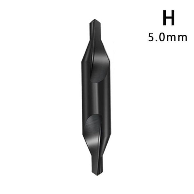 1.0-8mm High-speed Steel Center Drill Bit Countersink Metalworking Spiral Position Hole Drill Hole Cutter Drilling Hand Tool