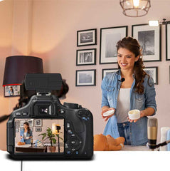 Professional UHF Wireless Frquency Lavalier Microphone for Audio Vlog Recording Intervierw Teaching
