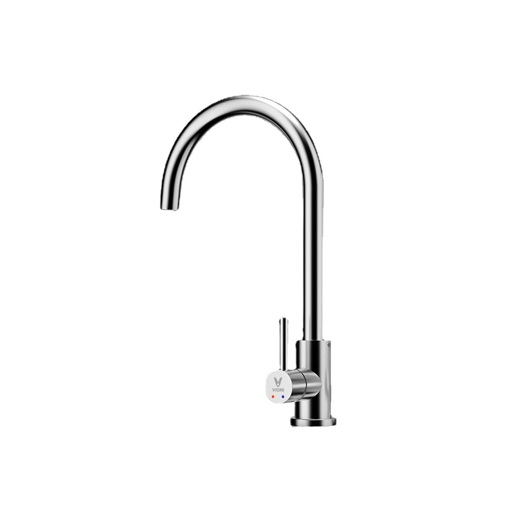 Viomi Stainless Steel Kitchen Basin Sink Faucet Tap 360 Rotation Hot Cold Mixer Single Handle Deck Mount Aerater