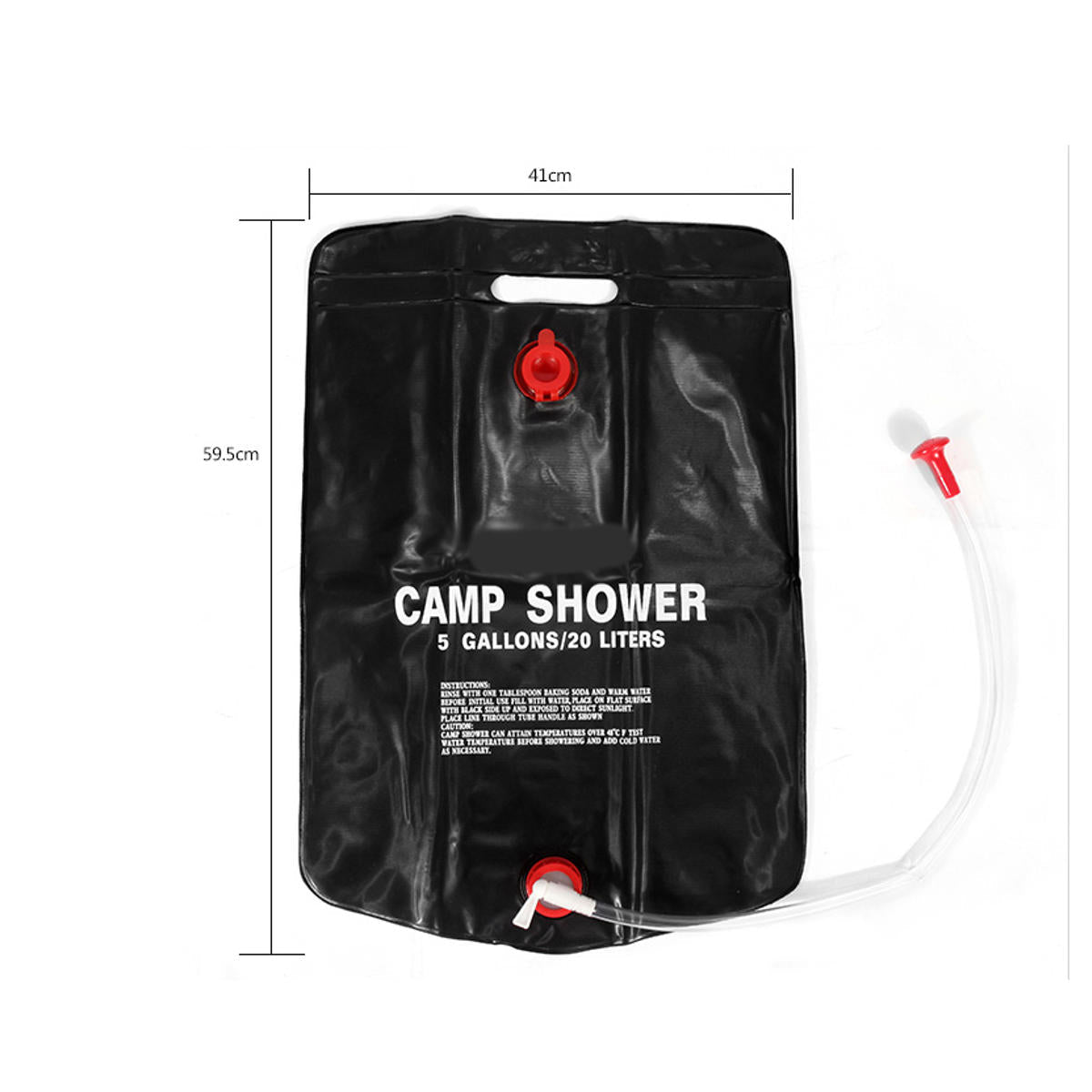 1/2 Pcs/set Portable Solar Camping Shower Bag 20L Travel Shower Bath Bag Water Bag BBQ Hiking Water Storage Solar Heat Water