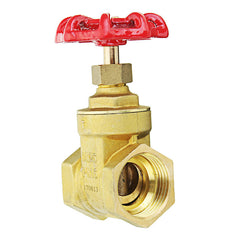 1/2" 3/4" 1" Brass Manual Gate Valves G Female Thread Water Flow Valve