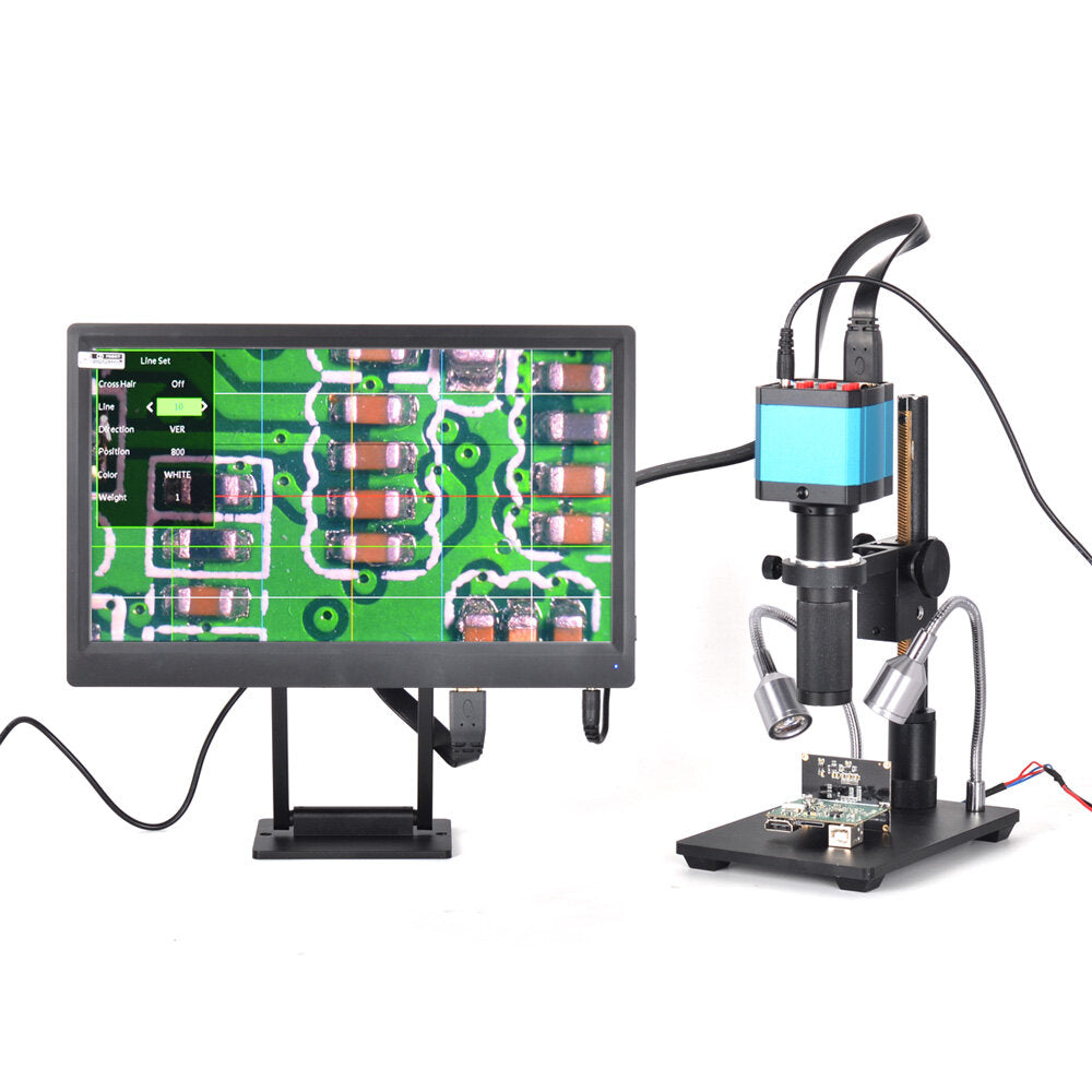 14 Million Pixels Full HD Color Screen Digital Magnifier Microscope 1 / 2.3 Inch Electron Digital Micro
